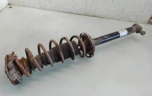 Audi A4 S4 B5 8D Rear shock absorber with coil spring 