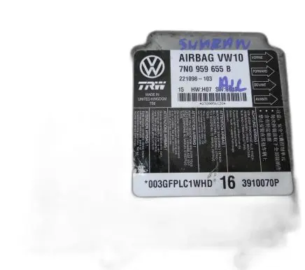 Seat Alhambra (Mk2) Airbag control unit/module 7N0959655B