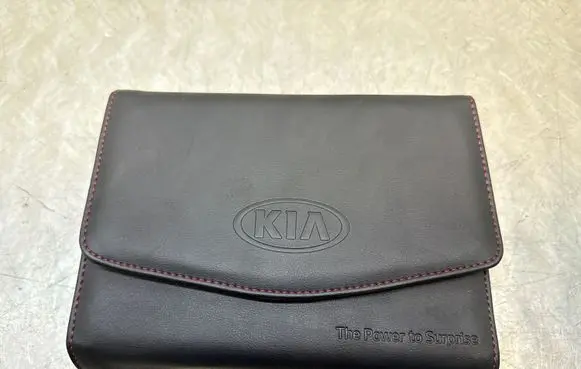 KIA Stinger Owners service history hand book