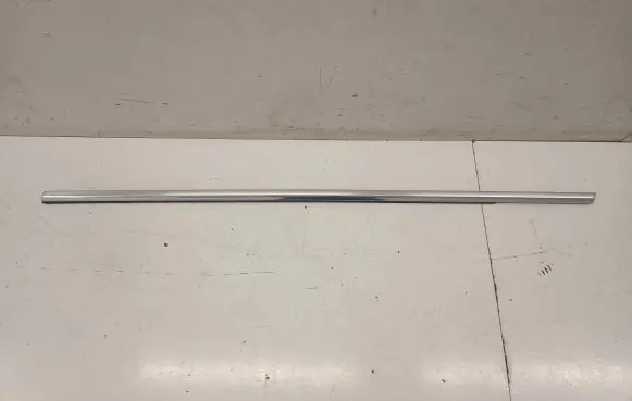 Front door glass trim molding