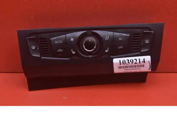 Audi A4 S4 B8 8K Climate control unit 8T1820043AA