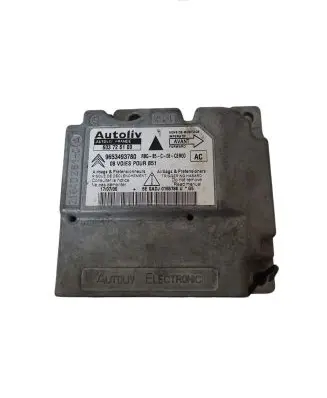 Citroen C4 I Airbag control unit/module 9653493780 603726100