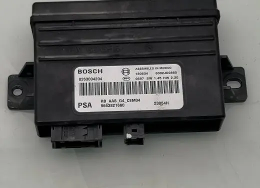Citroen Berlingo Parking PDC control unit/module 9663821680 6002JC0860 0263004204