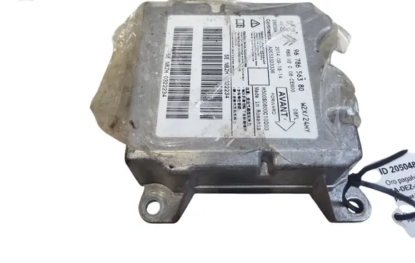 Peugeot 508 Airbag control unit/module 9678656380 A2C53323336