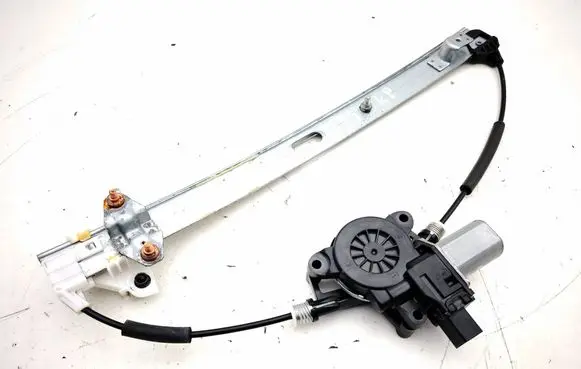 Front door window regulator with motor