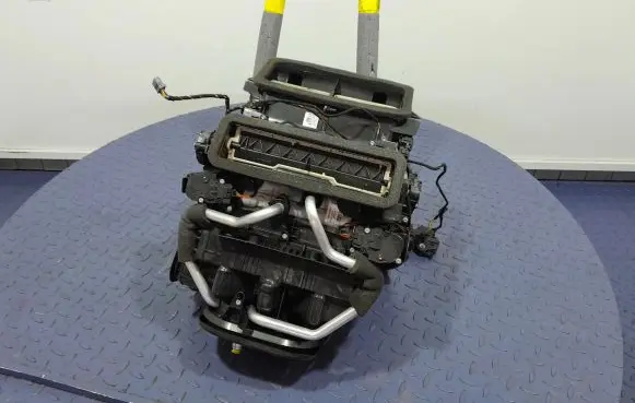 Interior heater climate box assembly