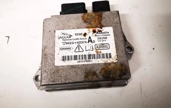 Jaguar XF Airbag control unit/module 9X2314D374AD