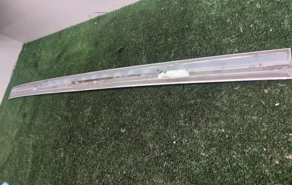 Audi A8 S8 D3 4E Front door trim (molding) 4E0853954D