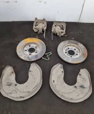 Audi A4 S4 B7 8E 8H Brake discs and calipers set 8E0615423H 8E0615424H 8E0615425H