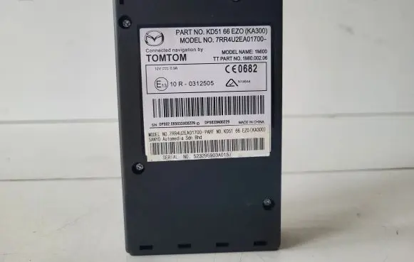 Mazda 6 GPS navigation control unit/module KD5166EZ0 7RR4U2EA01700
