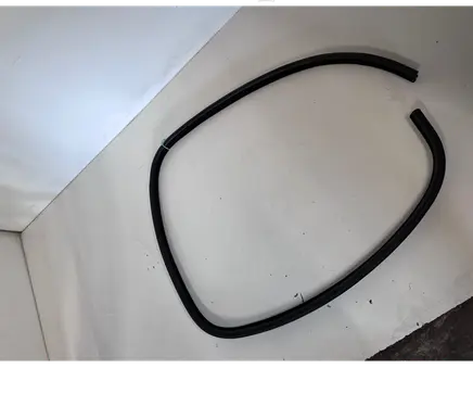 Rubber seal rear door