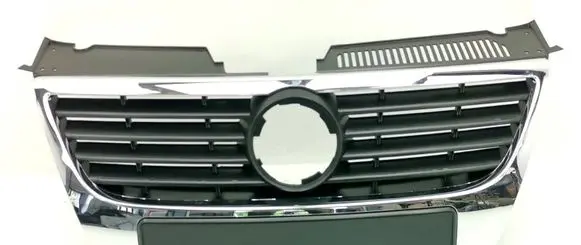 Volkswagen PASSAT B5.5 Front bumper upper radiator grill VG07055GBV