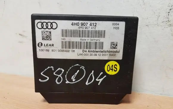 Audi A8 S8 D4 4H Light module LCM 4H0907412