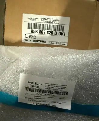 Porsche Macan (95B) Front bumper splitter molding 95B807820D 95B807820 95B807820DOK1