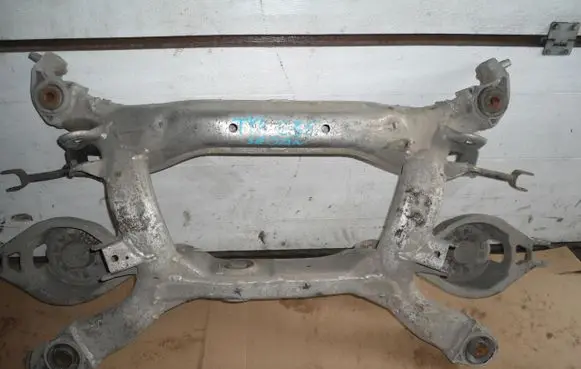 Rear axle beam