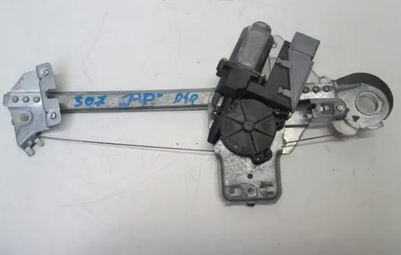Peugeot 307 Front window lifting mechanism without motor