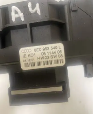 Audi A4 S4 B6 8E 8H Comfort/convenience module 8E0907279C