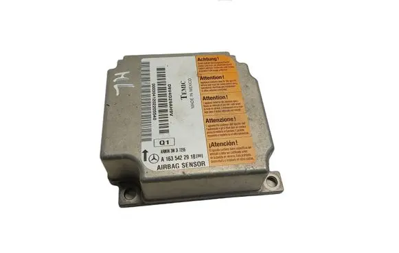 Mercedes-Benz ML W163 Airbag control unit/module A1635422918 3M317296