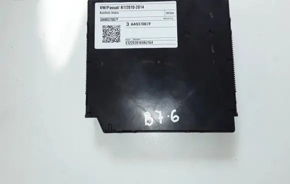 Volkswagen PASSAT B7 Comfort/convenience module 3AA937087F