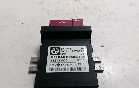 BMW X1 E84 Fuel injection pump control unit/module 7276046 55892110
