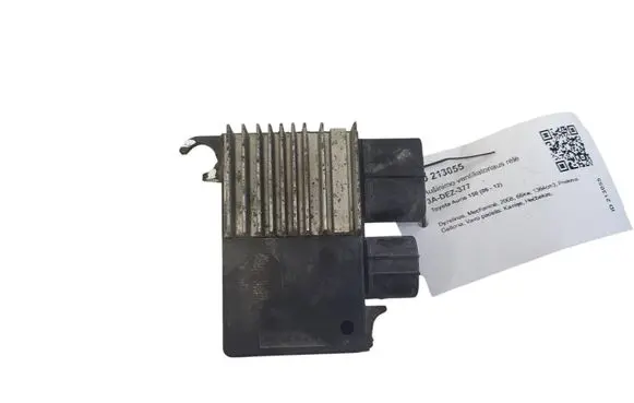 Coolant fan relay