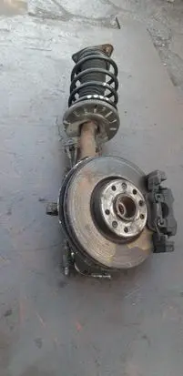 Citroen C4 Grand Picasso Front shock absorber with coil spring 