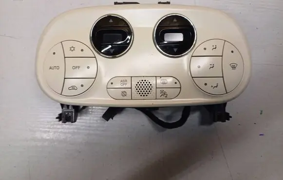 Fiat 500 Climate control unit 735629318