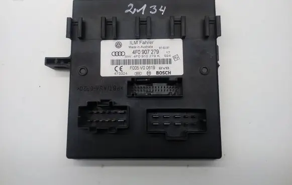 Audi A6 S6 C6 4F Comfort/convenience module 4F0907279 4F0910279K