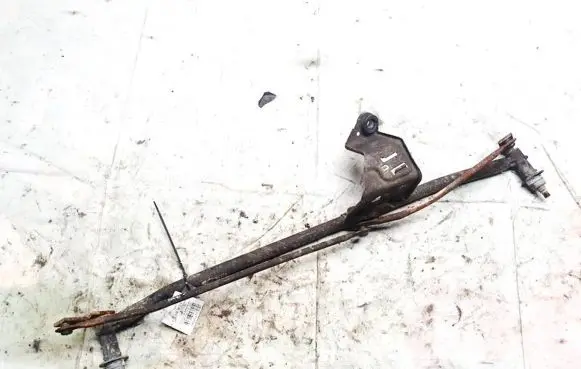 Front wiper linkage and motor