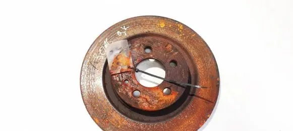 Peugeot 807 Rear brake disc neventiliuojamas