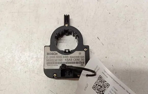 Citroen C4 I Steering angle sensor 0265005486 584066134 9650236180