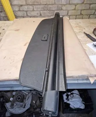 Parcel shelf load cover
