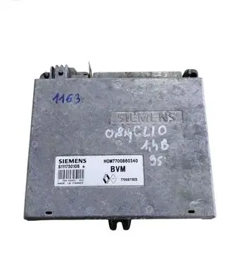 Renault Clio I Engine control unit/module 7700860340 7700871825 S111730106B