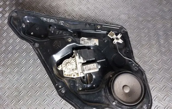 Seat Toledo II (1M) Rear door window regulator with motor 1M0839729F 1M0839755F