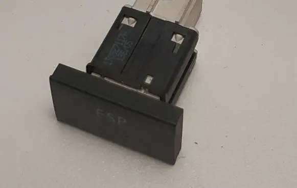 Volkswagen Touran I ESP (stability program) switch 1T0927117A