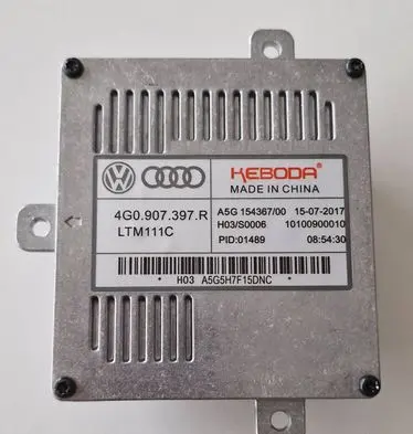 Audi A7 S7 4K8 Headlight ballast module Xenon 4G0907397R LTM111C 10100900010