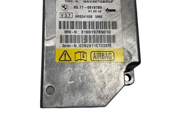 BMW 5 E39 Airbag control unit/module 6919789 65776919789 316919789010