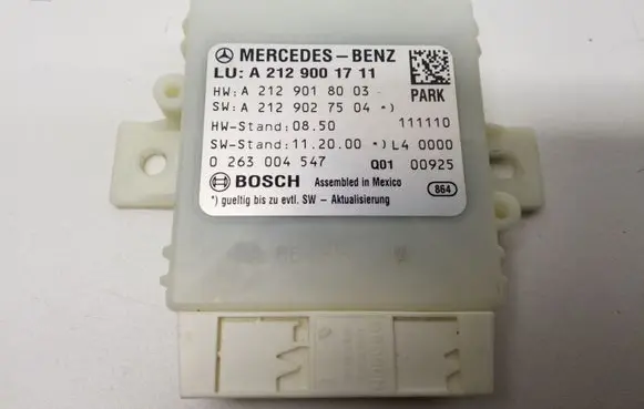 Mercedes-Benz E W212 Parking PDC control unit/module A2129001711