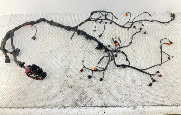 Audi A6 S6 C7 4G Engine installation wiring loom 4G2971072D