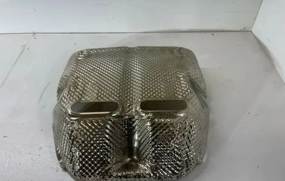 Heat shield in engine bay