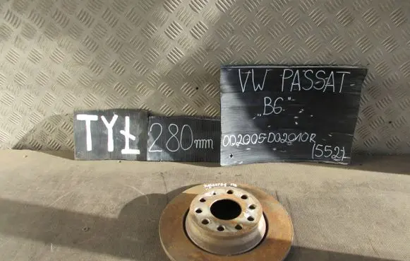 Volkswagen PASSAT B6 Front brake disc