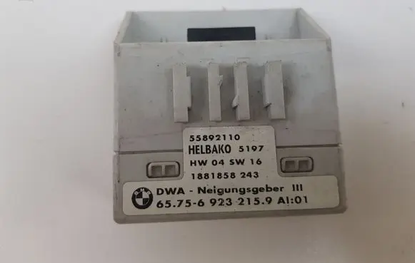 BMW 3 E46 Yaw turn rate sensor 69232215 55892110