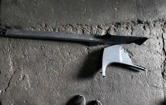 Audi A3 S3 8P Foot area side trim 8P0867272B