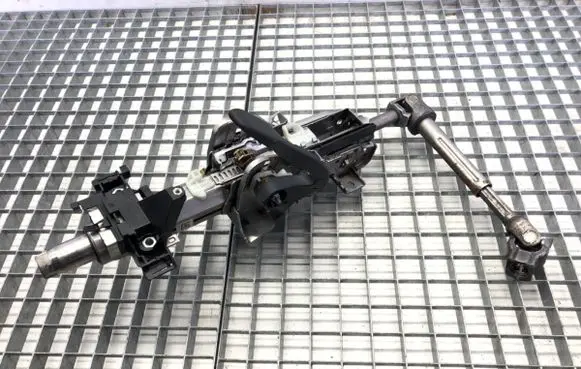 Steering wheel axle