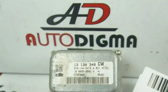 Opel Zafira B ESP acceleration yaw rate sensor 13130348