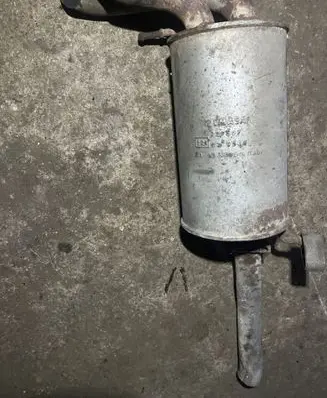 Opel Zafira A Muffler/silencer 727507 031ASAF