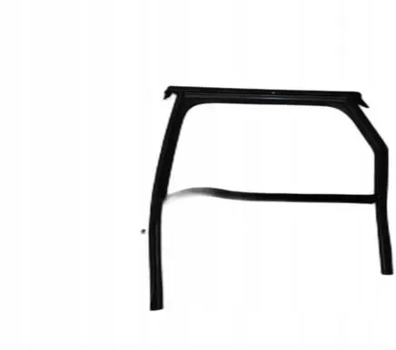 Rubber seal rear door