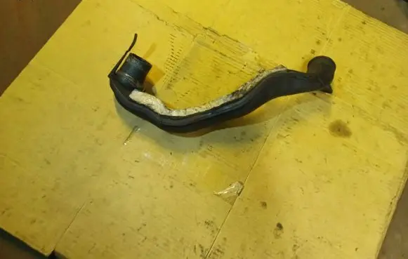 Citroen Berlingo Intercooler hose/pipe 9637697680