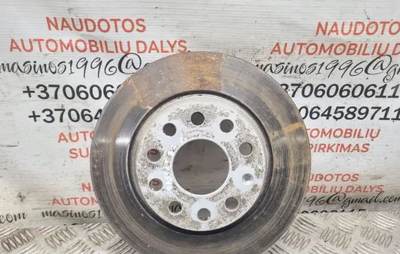 Volkswagen PASSAT B7 Rear brake disc 