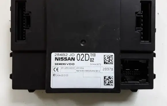 Nissan Qashqai Comfort/convenience module 284B2JD